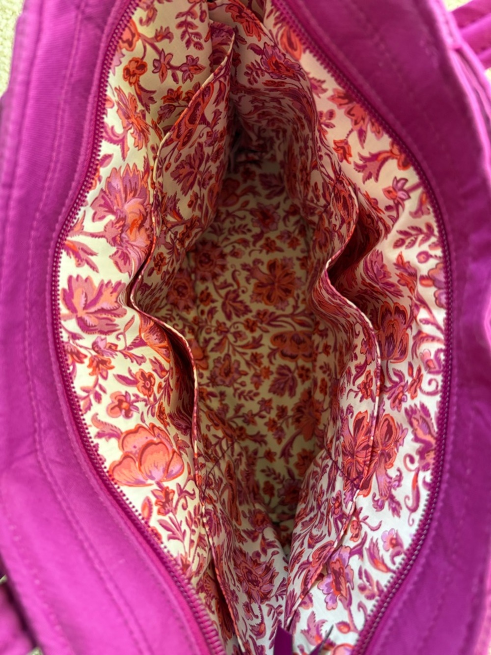 Vera Bradley Small Vera Quilted Tote Bag - Picture 11 of 12